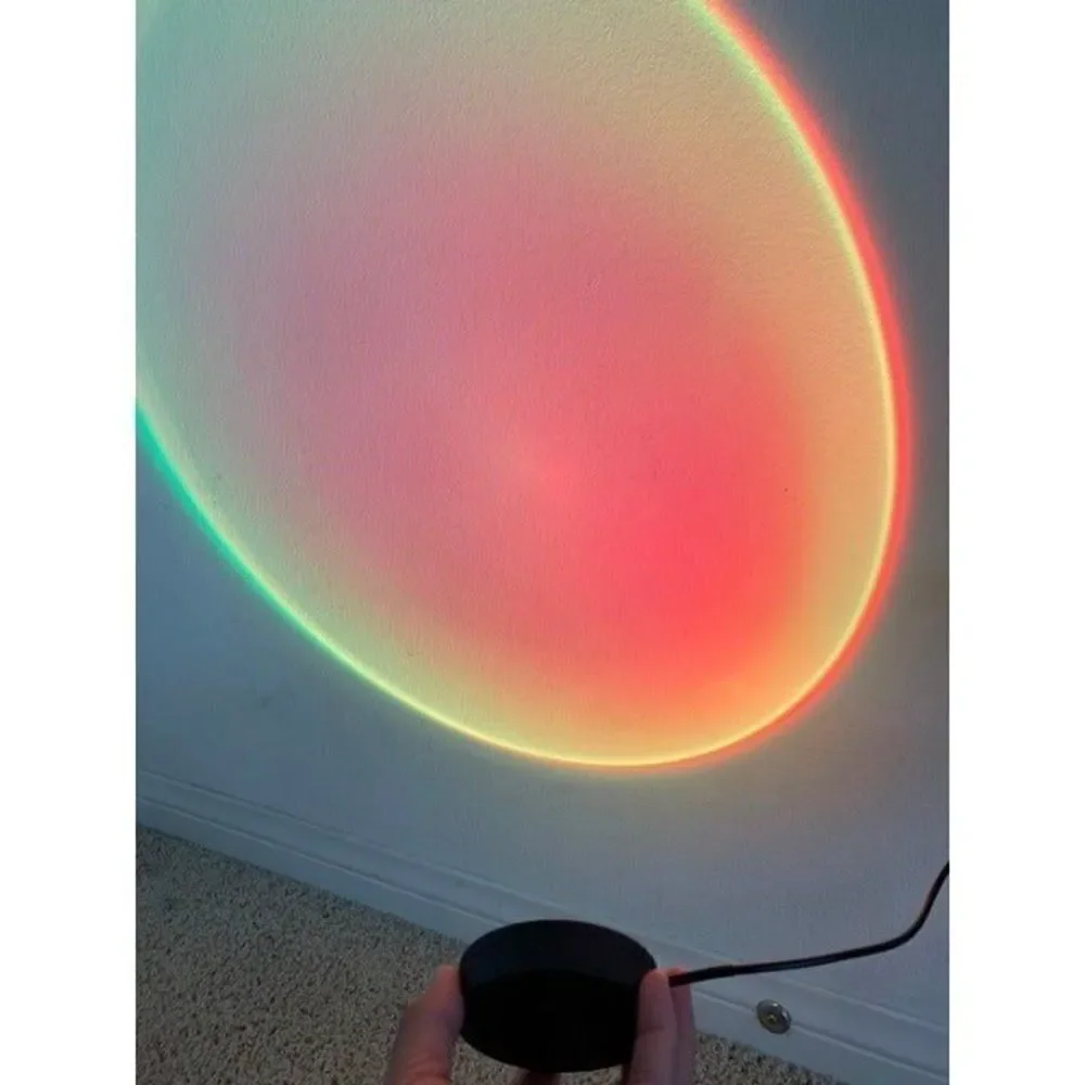 LED Sunset lamp, Projector Lights, Sunset Lights, Night Light for Christmas, eas